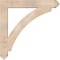 Ekena Millwork Thorton Arts & Crafts Smooth Bracket, Douglas Fir, 5 1/2"W x 44"D x 44"H BKT06X44X44THR03SDF - alternate 2